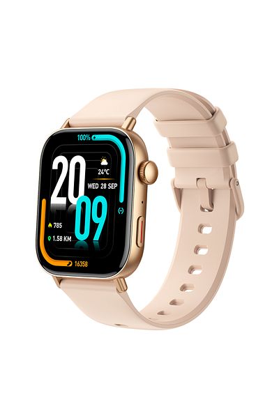 Choice Gold New COLMI C8 Max Voice Calling Smart Watch 1.93" Large HD Color Display Health and Fitness Trac