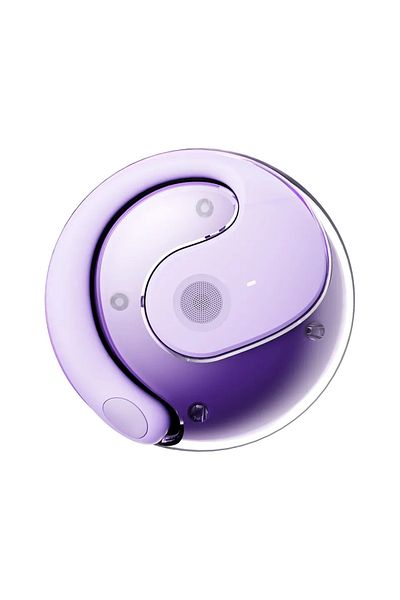 Choice PURPLE OWS Wireless Headphones Bluetooth Headset with Mics HiFi Stereo Sound Earphones Smart Touch S
