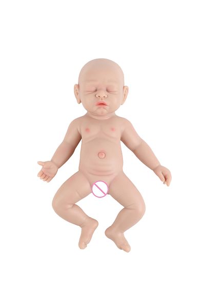 Choice 30.5cm(12inch) Unpainted Unfinished IVITA 12" Full Body Silicone Reborn Baby Doll Realistic Silicone