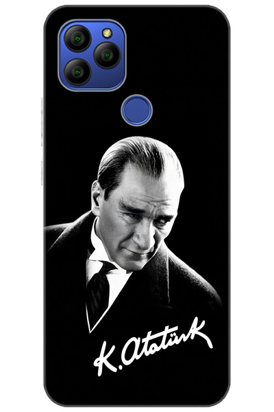 General Mobile GM 21 (G310/G311) Uyumlu Kılıf Desen Baskılı Silikon Mustafa K...