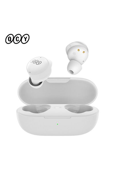 Choice Qcy T17-white Qcy T17 Earphone Bluetooth True Wireless Earbuds Bt5.1 Hifi Headphone Touch Control Lo