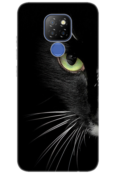 General Mobile GM 20 (G301/G301d) Uyumlu Kılıf Desen Baskılı Silikon Siyah Ke...