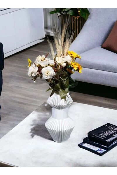 3D Brothers Anter Vase - Modern Decorative Centerpiece