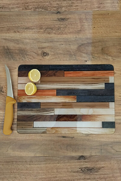 CONCEPT CAM Glass Cutting Board and Presenter, 20X30 Cm, 4 mm