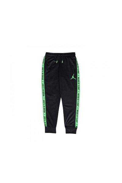 Nike Jordan Bof Tape Tricot Suit Pants Kids Sweatpants 95B187-023 Black
