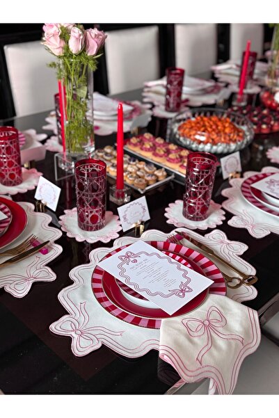 Matis Home Line Ribbon In Love 2’li Amerikan Servis