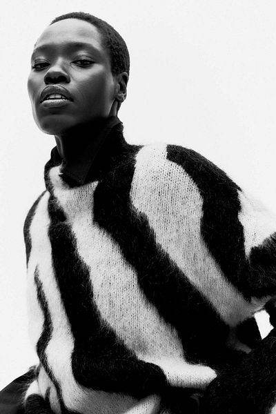 H&M Mohair-blend turtleneck jumper