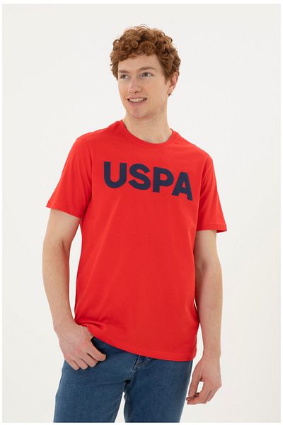 U.S. Polo Assn. U.S. polo assn Tricou cu imprimeu uspa cu decolteu rotund