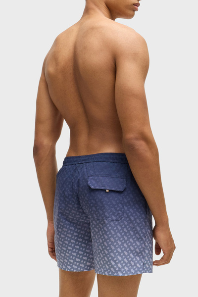 BOSS Efekt Desenli Cepli Mayo Short Erkek SHORT 50534343 413