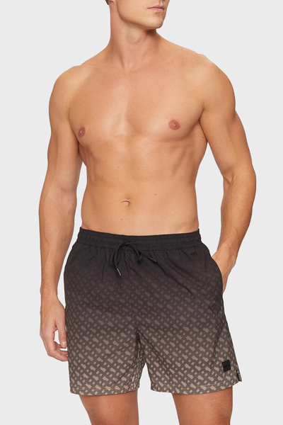 BOSS Efekt Desenli Cepli Mayo Short Erkek MAYO SHORT 50534343 001