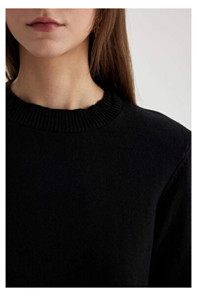 DeFacto Women's Tunic Model H3431 Az - Black Stylish Women's Top