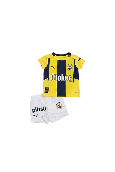 Puma Fsk Home Babykit W/O Socks Kids Tracksuit Set 775366 -01 Yellow