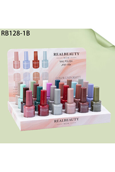 real beauty 24pcs Multicolor Nail Polish