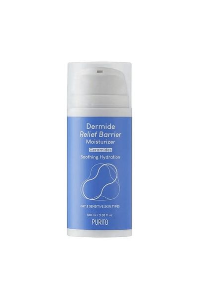 Purito Pureto Dermaid Relief Barrier Moisturizer - Deep Hydration and Soothing for Sensitive and Dry Skin 100ml