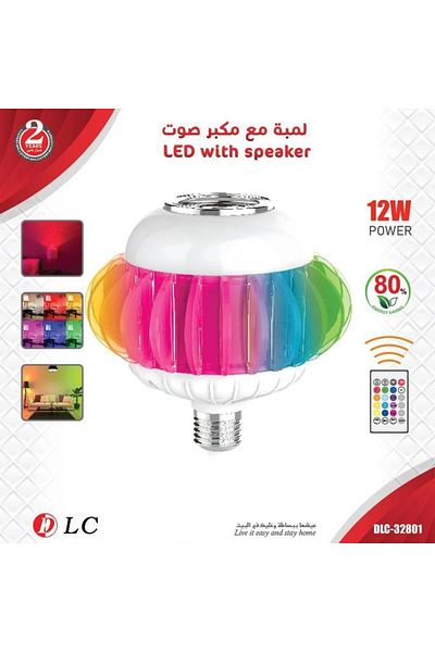DLC DLC LED Bulb with Speaker M/DLC-32801