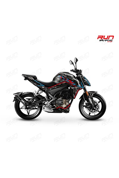 Run Grafik Shop Cfmoto Nk250 2018-2022 Model Kamuflaj Full Sticker Set