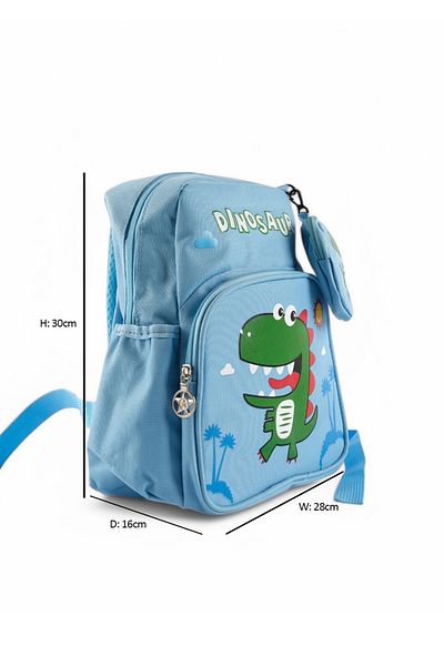 ROSECENTERBAZAAR Cartoon Kindergarten Backpack for Student Unicorn Rabbit Printing School Bag for Boys Girls