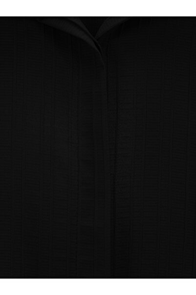 Modamorfo Crinkle-Hemd mit Taillenschnürung