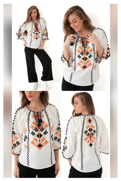 Butik Nakışlı Gömlek