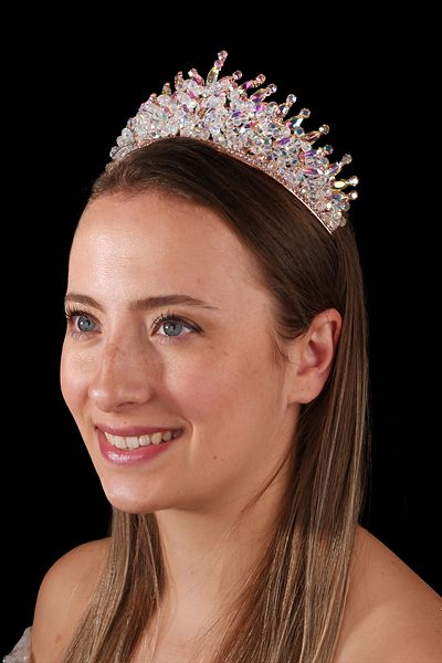 Hayalperest boncuk Ferret Crystal Beaded Blue Tac Princess Wedding Costume Tiara