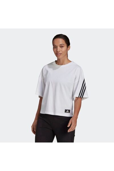 adidas Γυναικείο λευκό μπλουζάκι Future Icons (HE0309)