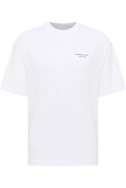 Mustang Ανδρικό T-shirt 1016284 Λευκό