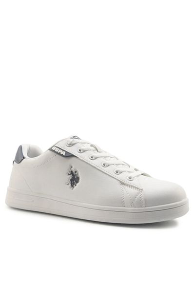U.S. Polo Assn. Ανδρικό απλό λευκό αθλητικό παπούτσι