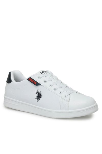 U.S. Polo Assn. Ανδρικό απλό λευκό αθλητικό παπούτσι