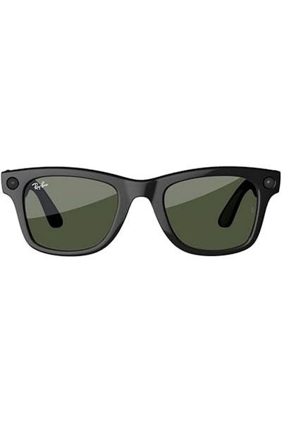 Ray-Ban Meta Ray-Ban WAYFARER Black/G- Classic Green 50/22/150 unisex Sunglasses