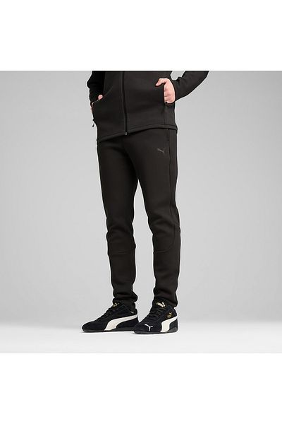 Puma Ανδρικό μαύρο αθλητικό παντελόνι Evostripe Core (631533-01)