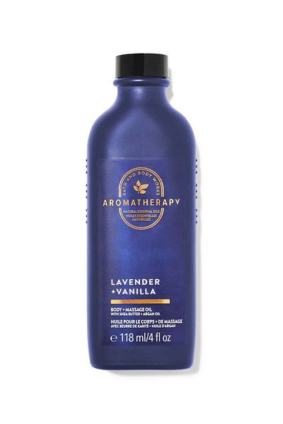 Bath & Body Works Lavender Vanilla Body and Massage Oil