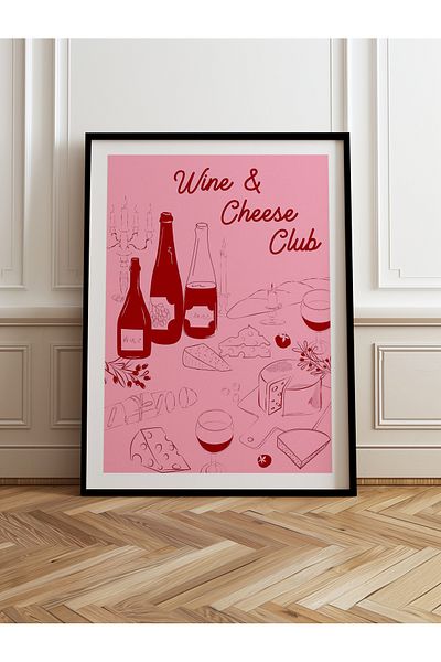 HOMEPACK Pictură cu un singur cadru din lemn Pictură poster dintr-o bucată TK/884