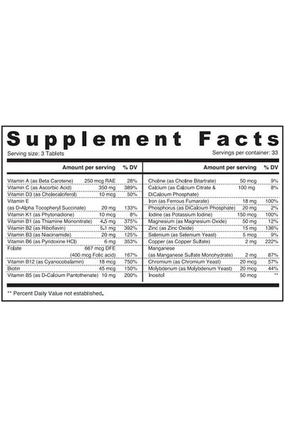 SUNSHINE Nutrition Teen Multivitamins - Support Overall Wellness In Teenagers, 100 Tablets
