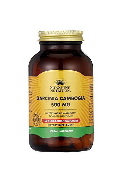 Sunshine Nutrition Nutrition Garcinia Cambogia 500 Mg - 100 Vegetarian Capsules