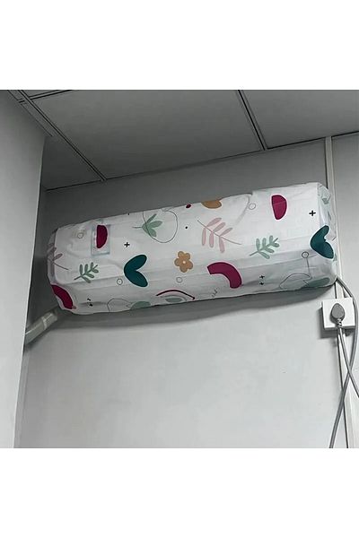 Choice 2pcs random 2pcs Air Conditioner Dust Cover Wall Mounted Fan Universal Minimalist Creative Cartoon W