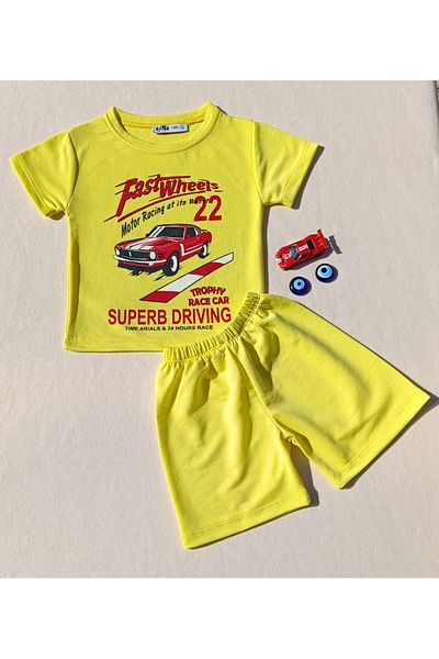 siyalife Boy's T-Shirt and Shorts Set