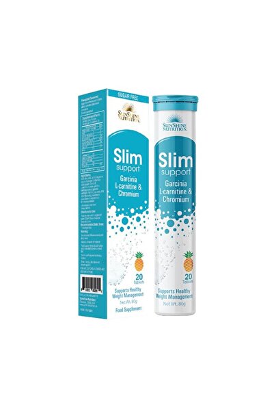 Sunshine Nutrition مكمل غذائي لدعم عملية إنقاص الوزن، غني بالجارسينيا وإل كارنيتين والكروم - 20 قرصًا