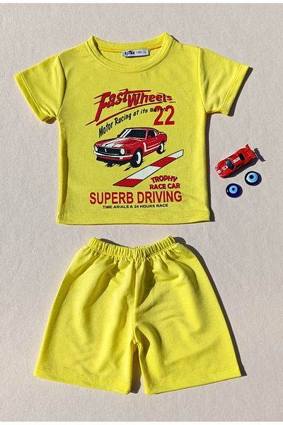siyalife Boy's T-Shirt and Shorts Set