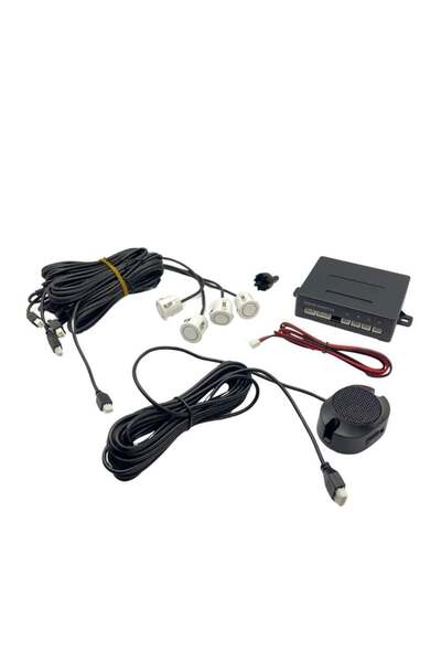 Sentinel PARK SENSÖRÜ SES İKAZLI (SES AYARLI) (18 MM) BEYAZ