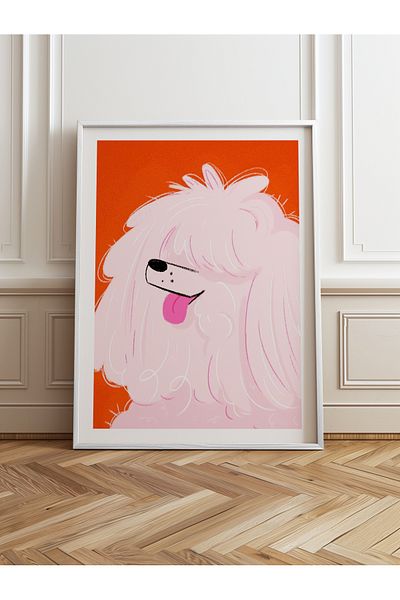 HOMEPACK Single Wooden Framed Painting One Piece Poster Painting Tk/889