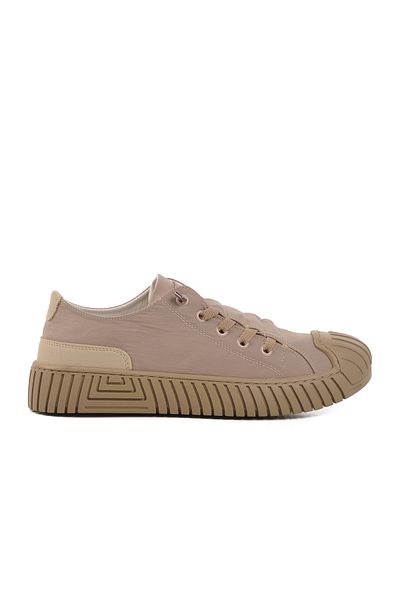 GAMELU Ανδρικά αθλητικά παπούτσια Beige Textile Memory Foam Vigor G