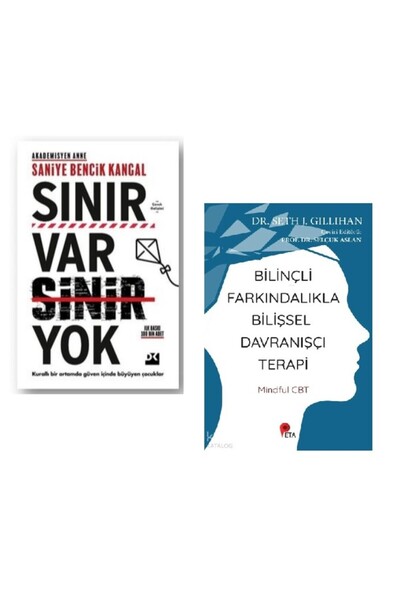 Doğan Kitap Set Sınır Var Sinir Yok - Bilinçli Farkındalıkla Bilişsel Davranı...