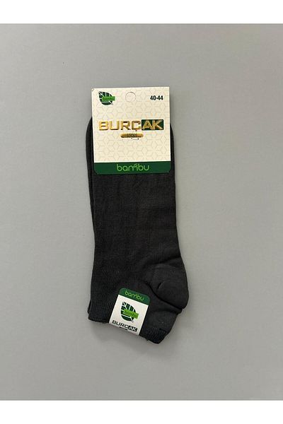 BURÇAK Men's Bamboo Booties Socks 3 pcs