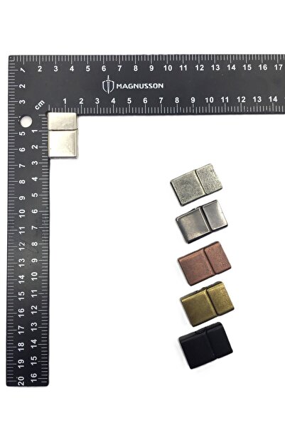 BONCADAS 5x15 MM DERİ BİLEKLİK KİLİTİ MIKNATISLI KİLİT (5 ADET)