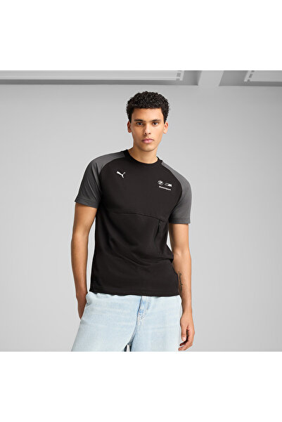 Puma Ανδρικό μαύρο μπλουζάκι BMW Motorsport ( 630539 -01)