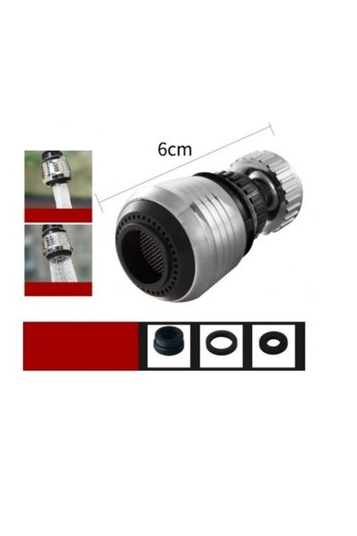 Temiz Pazar Water Saving 2 Mode Faucet Head Short