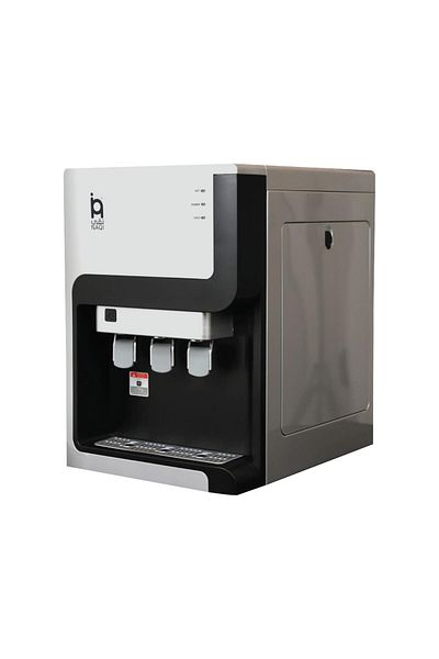 naqi Cooler With Internal 4 Stage Filters & Safety Button For Hot Water (SILVER)