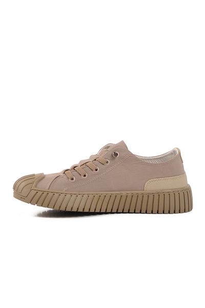GAMELU Ανδρικά αθλητικά παπούτσια Beige Textile Memory Foam Vigor G