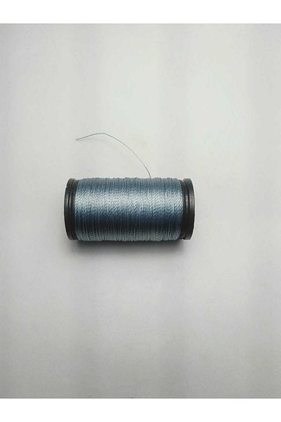 Eskişehir hobi sanat Λεπτότερο 0,2 mm 60 μέτρα Σπάντζος Ροζάριο Ανοιχτό Γκρι Χρώμα