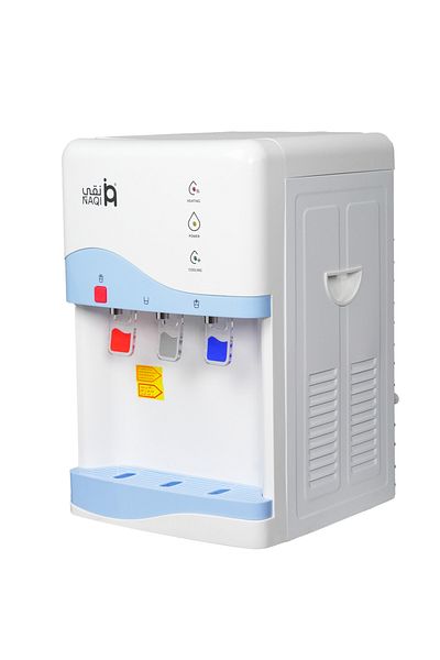 naqi Filtered Water Cooler With Safety Key - White